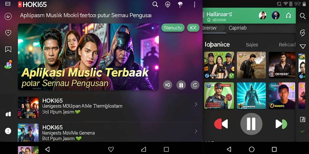 Screenshot gameplay HOKI65 menampilkan fitur interaktif yang menarik dan pengalaman musik yang seru.
