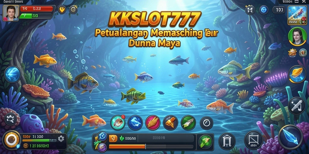 Gameplay KKSLOT777 yang seru dengan pengalaman memancing yang menantang.