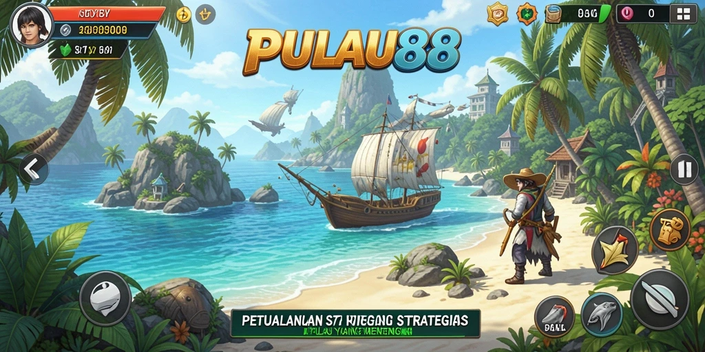 Tampilan gameplay PULAU88 yang penuh tantangan dan strategi.