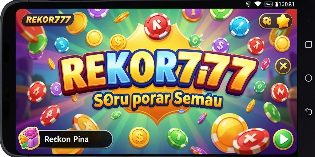 Tampilan gameplay seru dari REKOR777 dengan kartu Bingo.