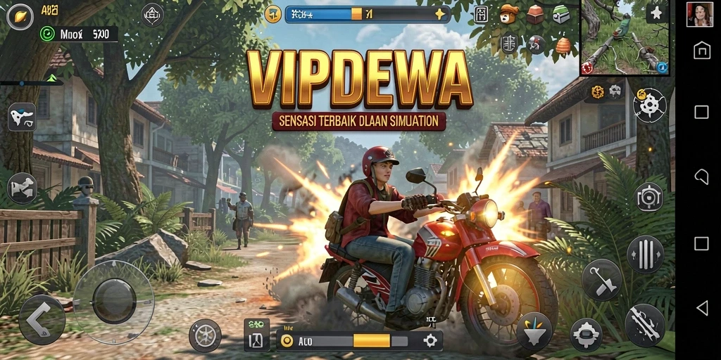 Tampilan gameplay menarik dari VIPDEWA dalam simulasi yang mendalam.